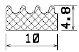 MZS 25080 - Crown profiles