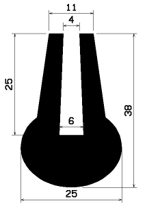 SL 2018 - without metal insert - Edge protection profiles