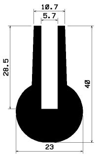 SL 2022 - without metal insert - Edge protection profiles