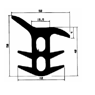 FA 2514 - rubber profiles - Cover and T-profiles