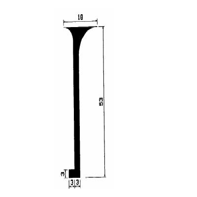 T 2481 - rubber profiles - Cover and T-profiles