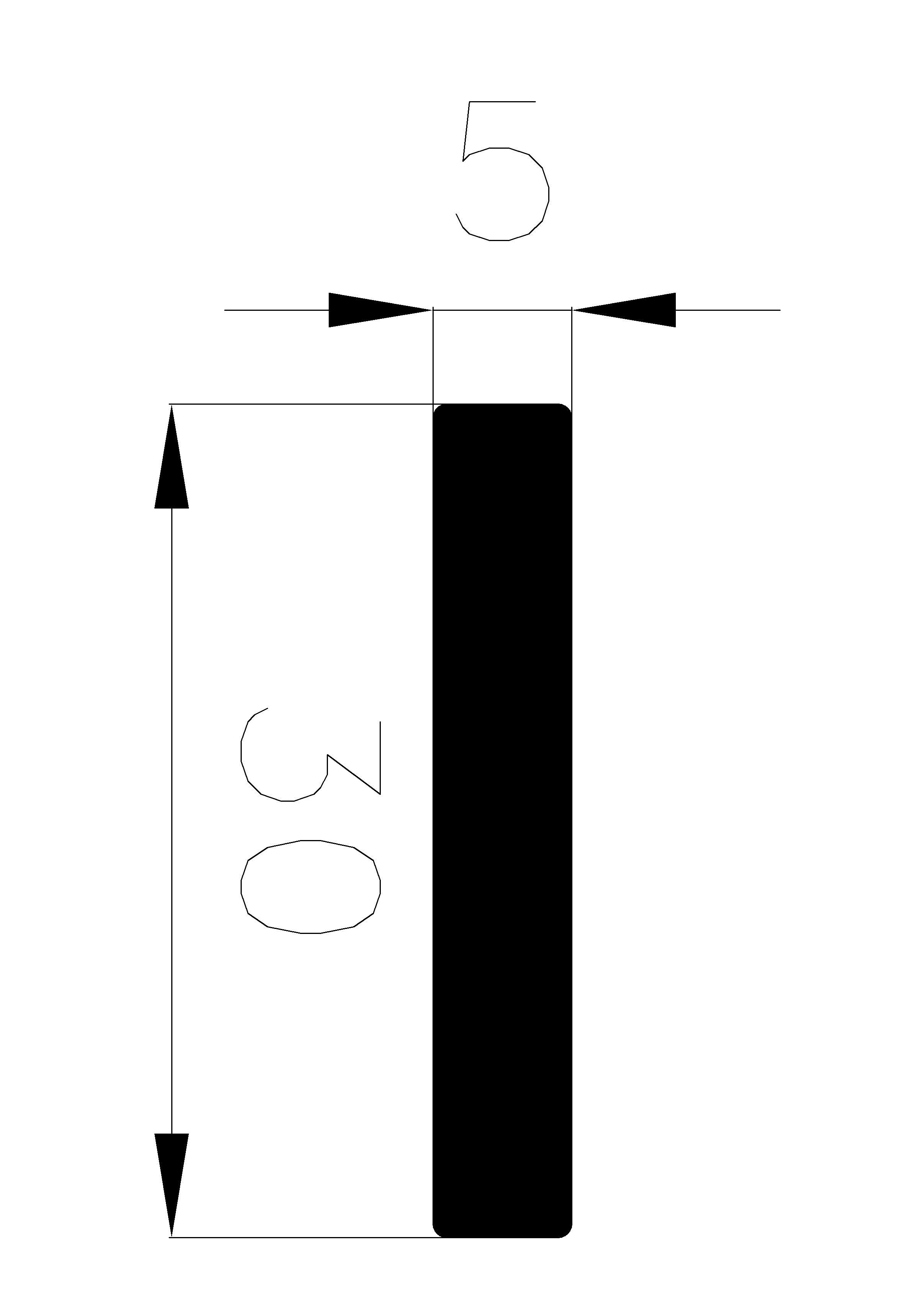 10300365KG - rubber profiles - Square profiles