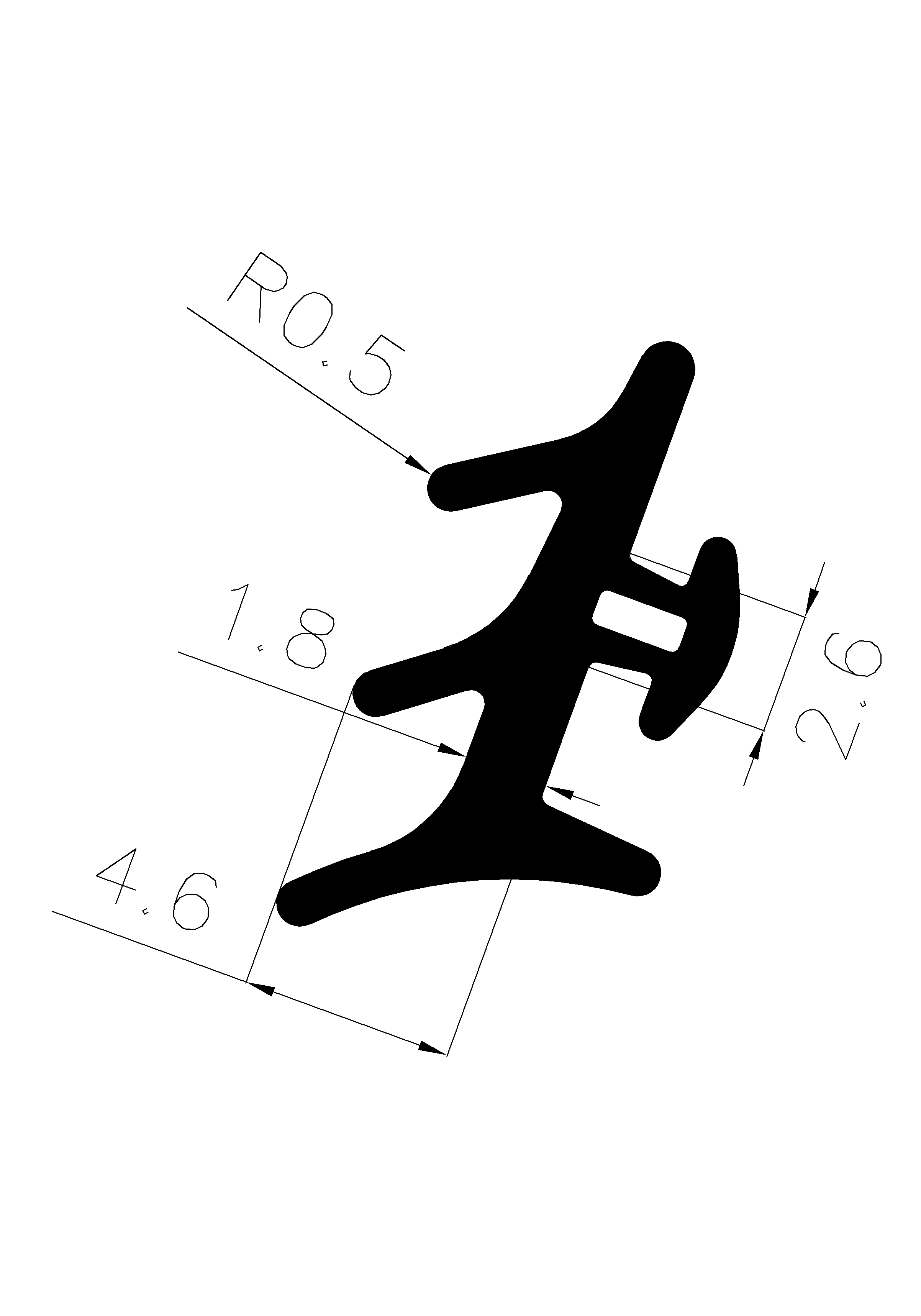 10600360KG - Glazing profiles