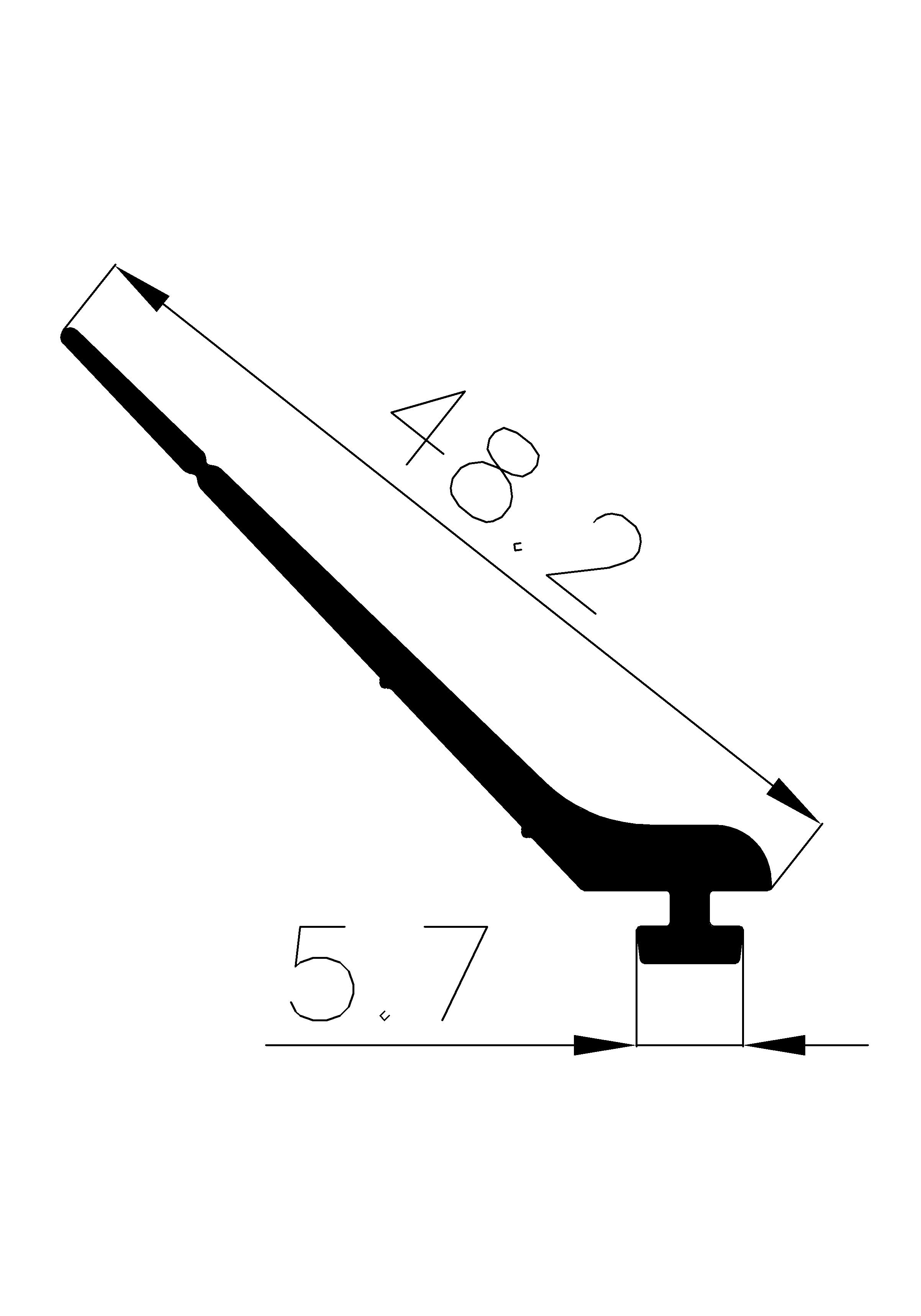 12010365KG - rubber profiles - Cover and T-profiles