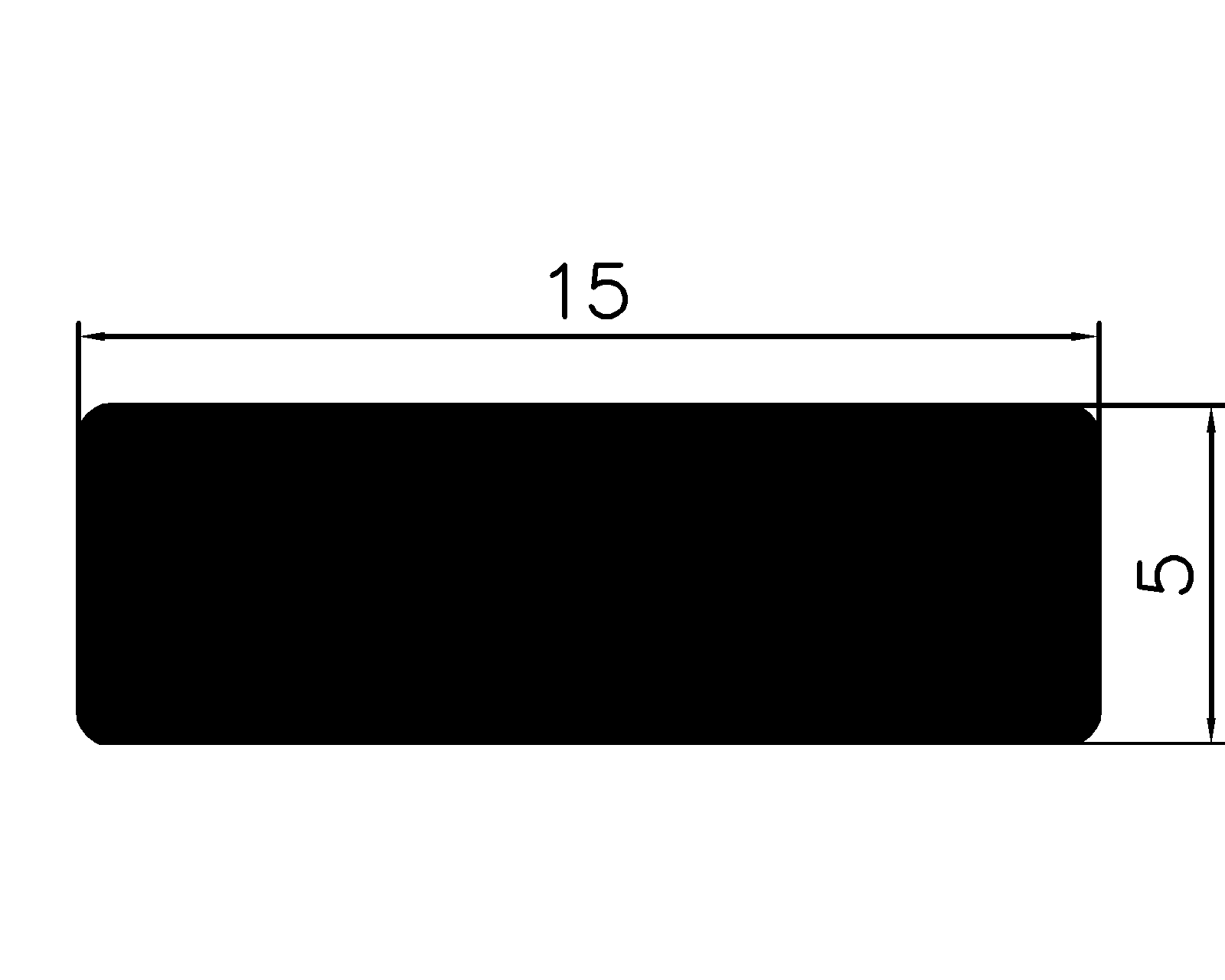 13810825KG - silicone sponge profiles - Square profiles