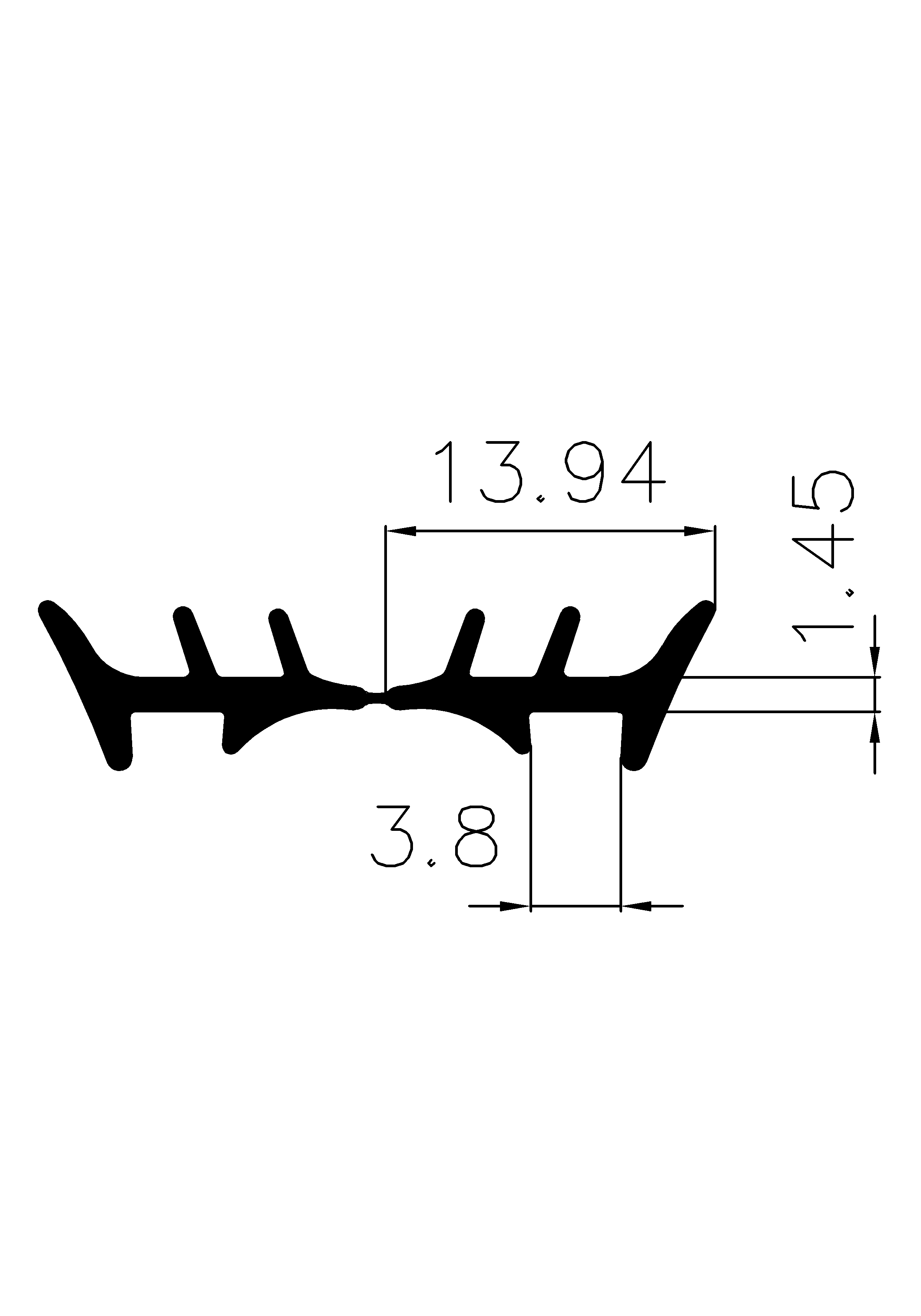 2000380KG - Glazing profiles