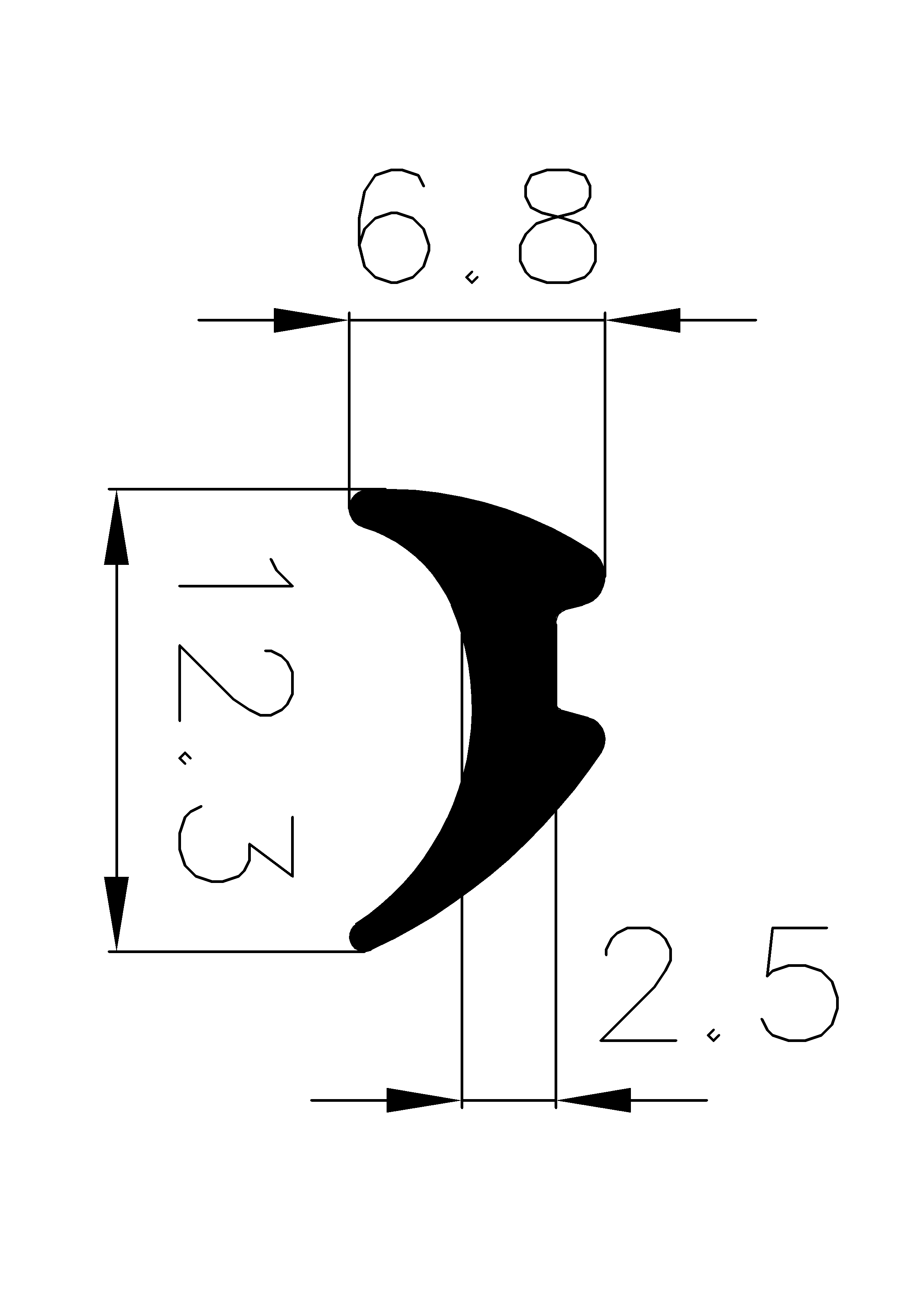 2910365KG - Glazing profiles