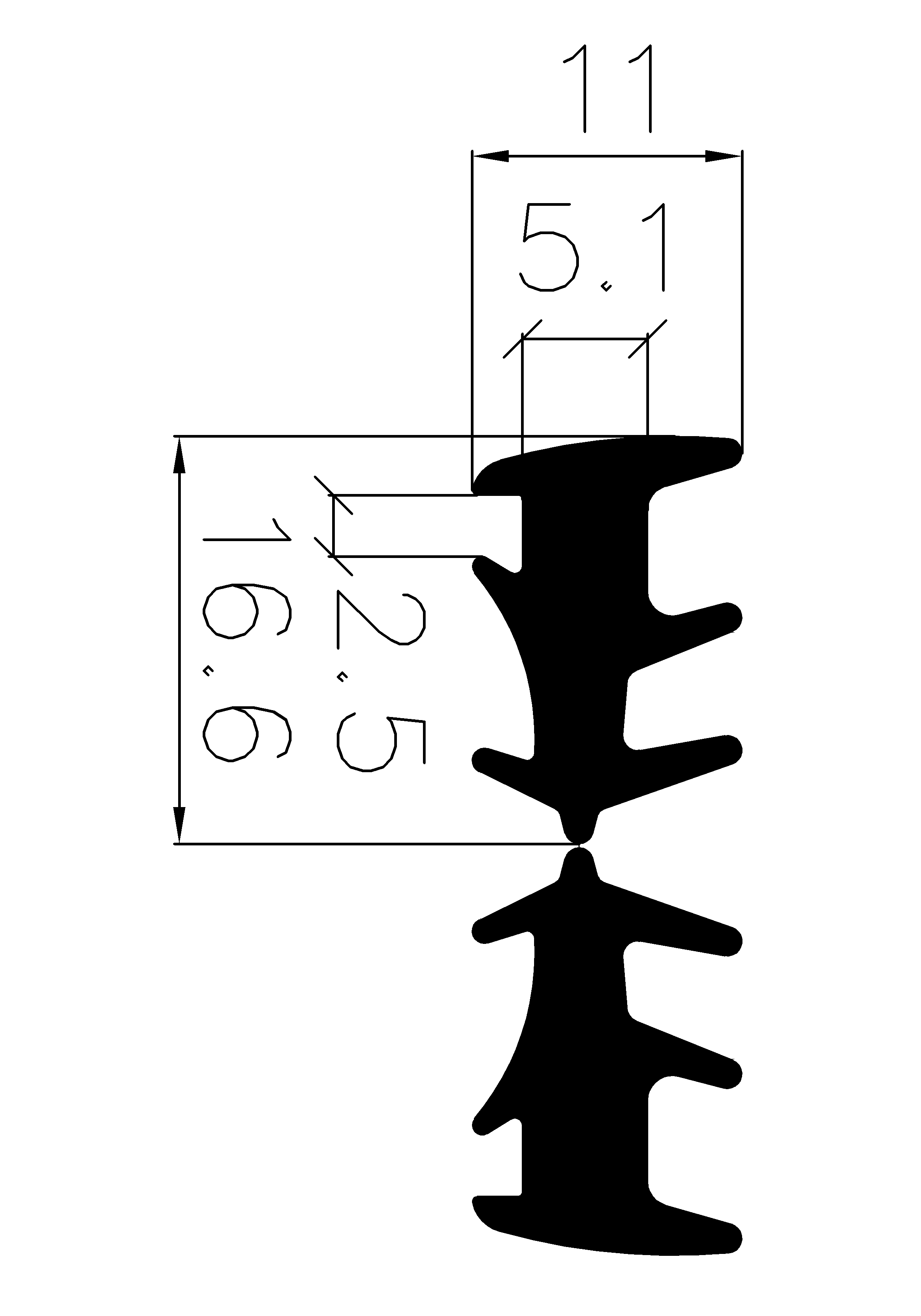 2930365KG - Glazing profiles