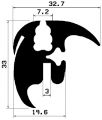 KL 1793 - stabilizing EPDM profiles - Stabilizing and stretcher profiles