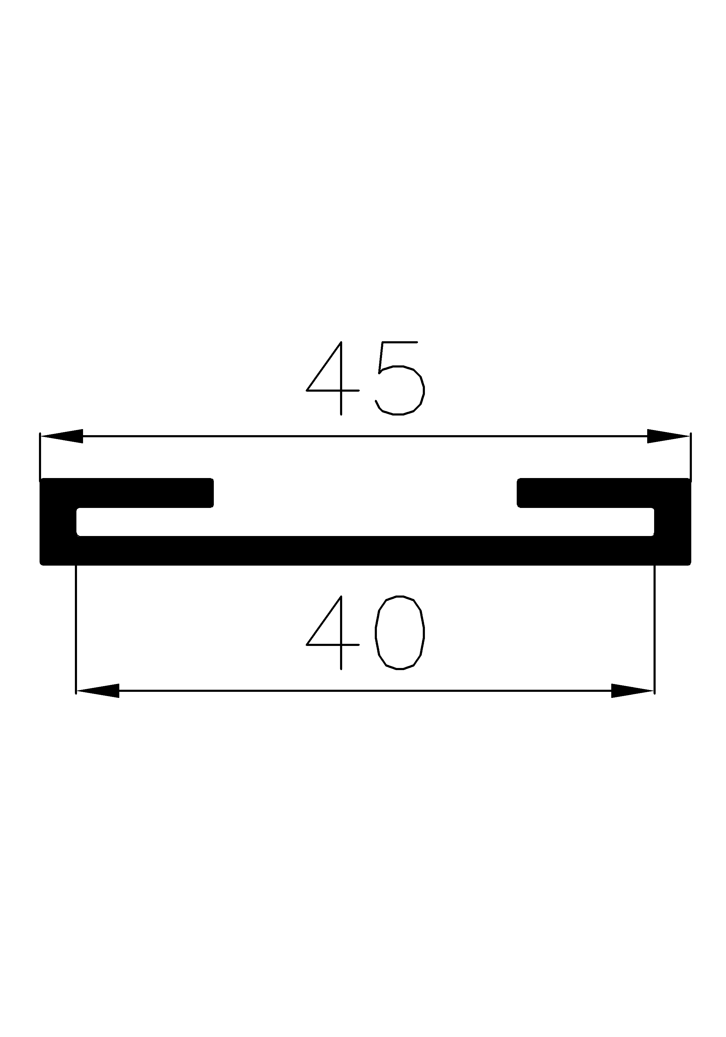 6100370KG - Clip profiles