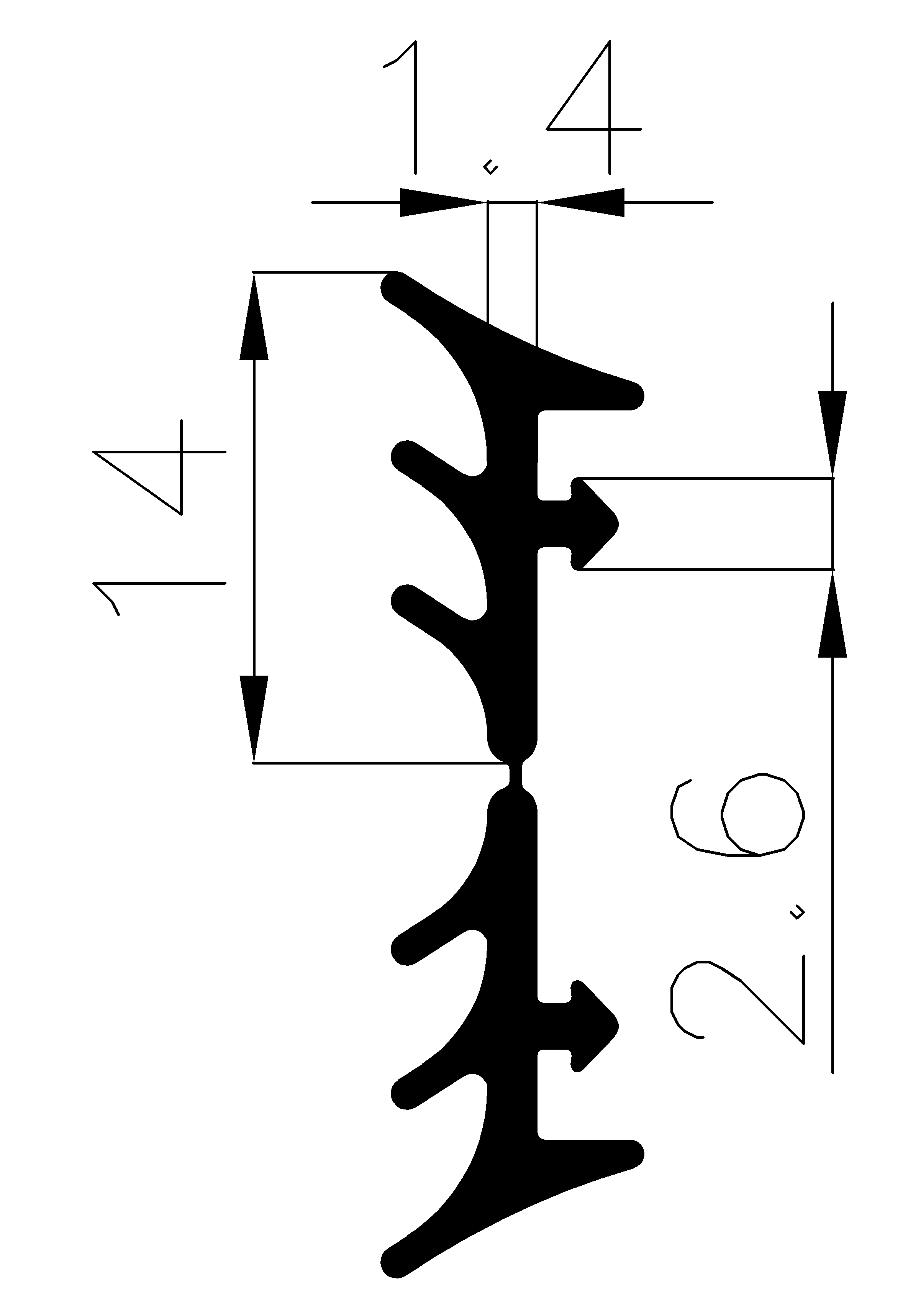 6940370KG - Glazing profiles