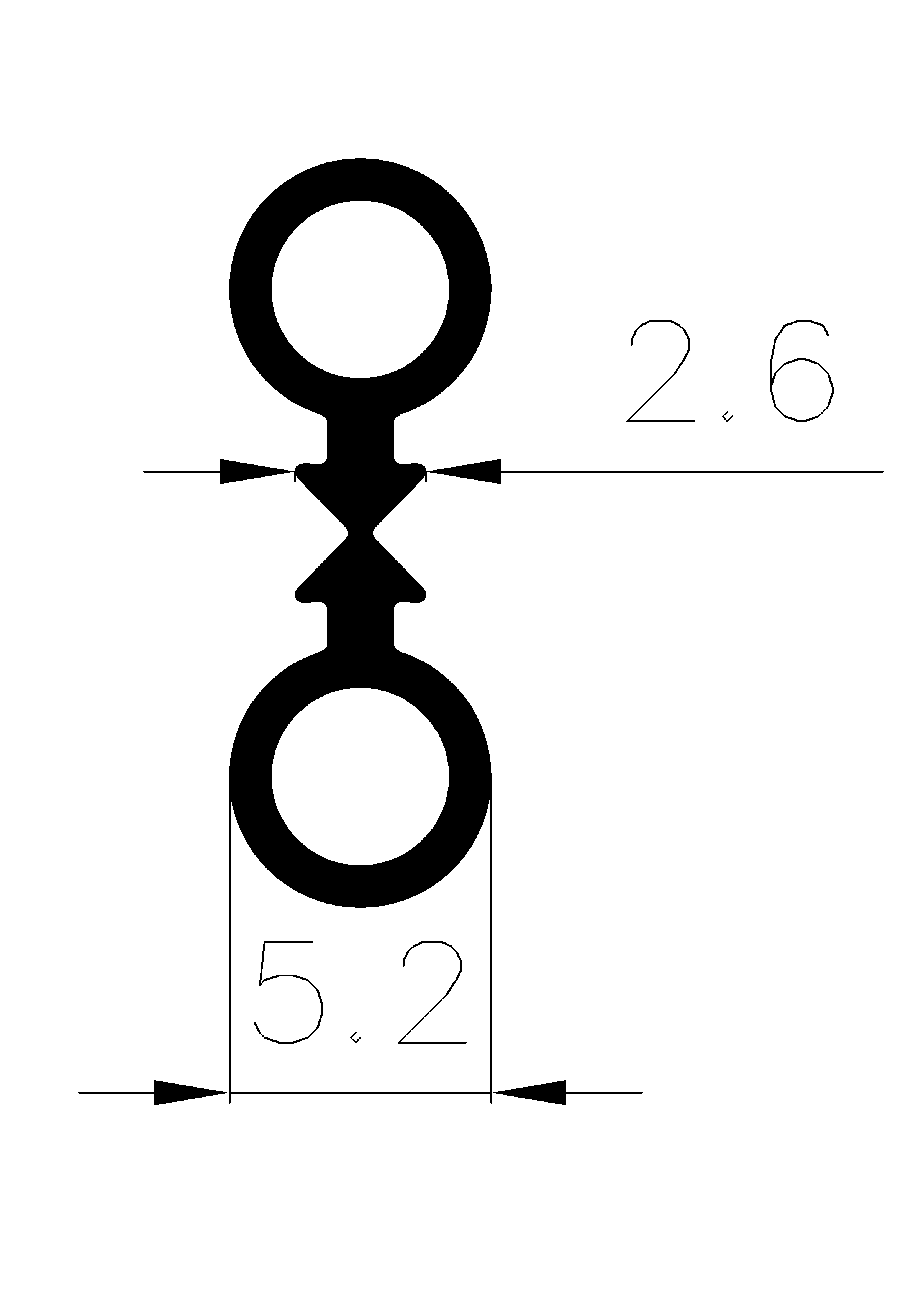 6950370KG - rubber profile - Door-frame profiles