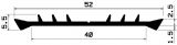 F 2458 - EPDM profiles - Layer and insulator profiles