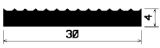 F 2171 - EPDM profiles - Layer and insulator profiles