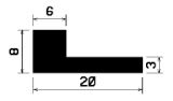 Wi 2305 - rubber profiles - Angle shape profiles