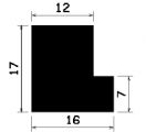 Wi 2348 - rubber profiles - Angle shape profiles